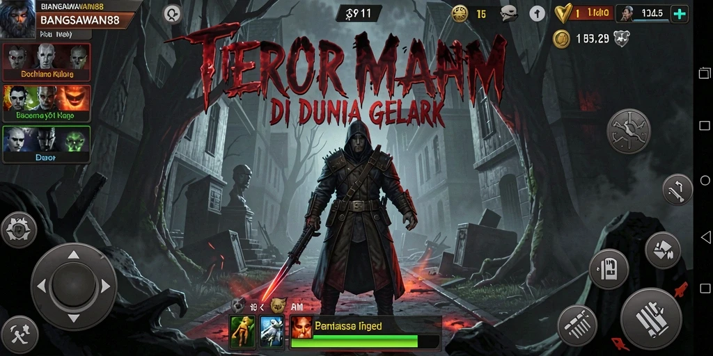 Tangkapan layar menampilkan momen menegangkan dalam gameplay.