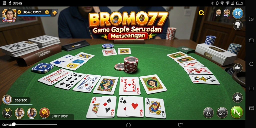 Screenshot gameplay BROMO77 yang seru dan interaktif.