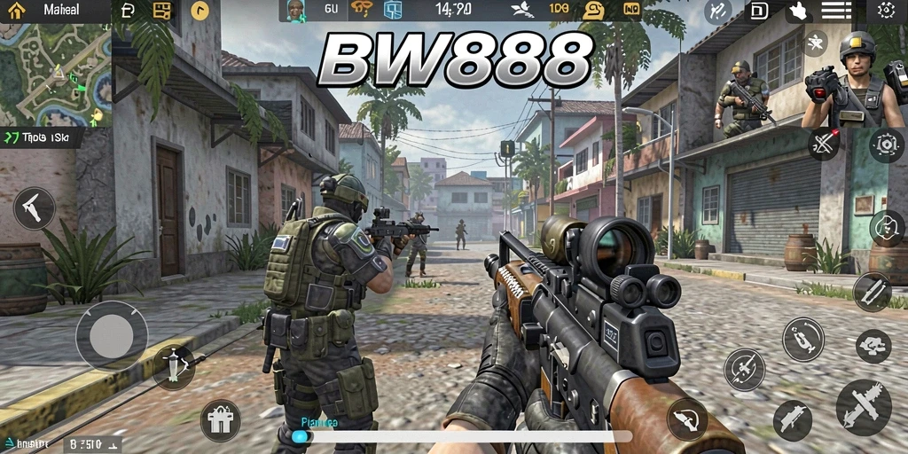Tampilan gameplay seru dari BW888 yang menggugah adrenalin.