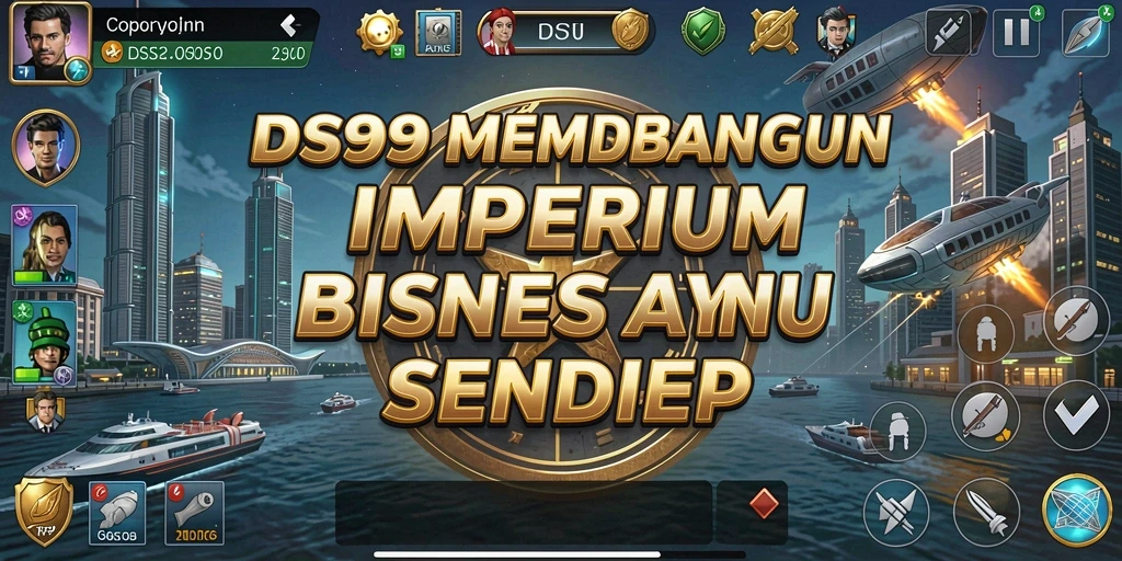 Tampilan seru permainan DS99 yang menampilkan grafis Tycoon.
