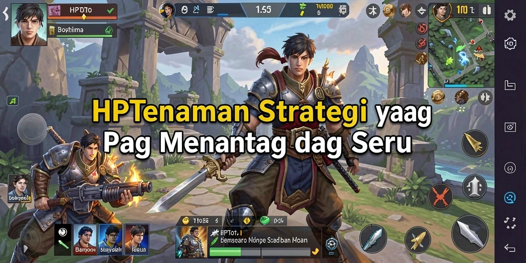 Tangkapan layar HPTOTO yang menunjukkan pertempuran strategi yang intens.