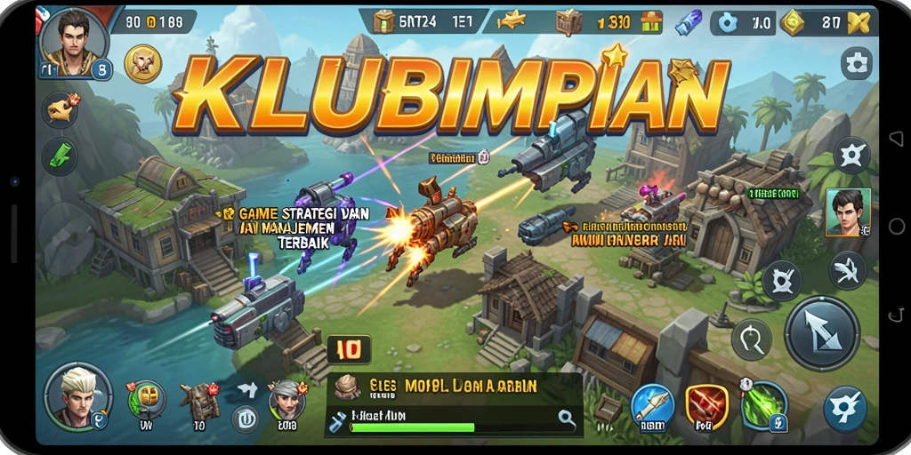 Gameplay seru dan strategi mendalam di KLUBIMPIAN.