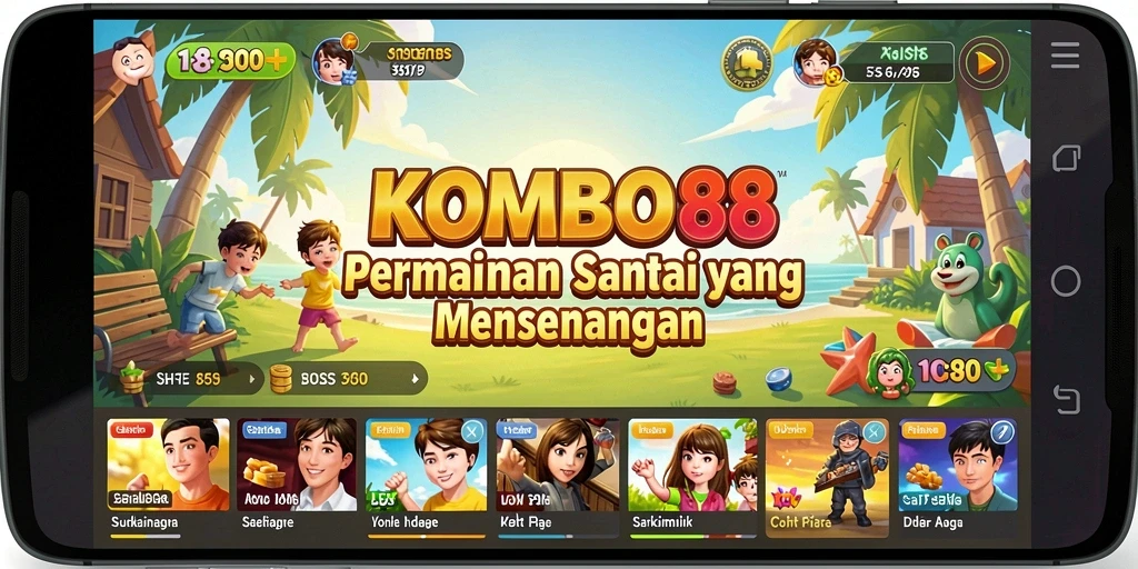 Tampilan gameplay KOMBO88 yang menarik dan seru.