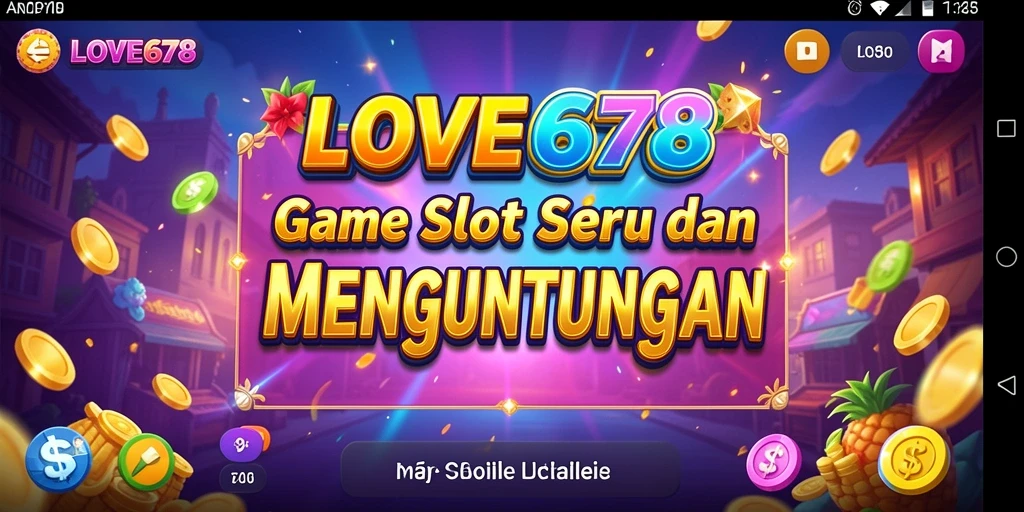 Screenshot LOVE678 menampilkan gameplay Slot yang mengasyikkan.