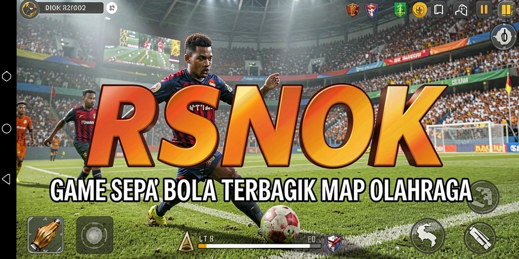 Tampilan luar biasa dari gameplay sepak bola di RSNOK.
