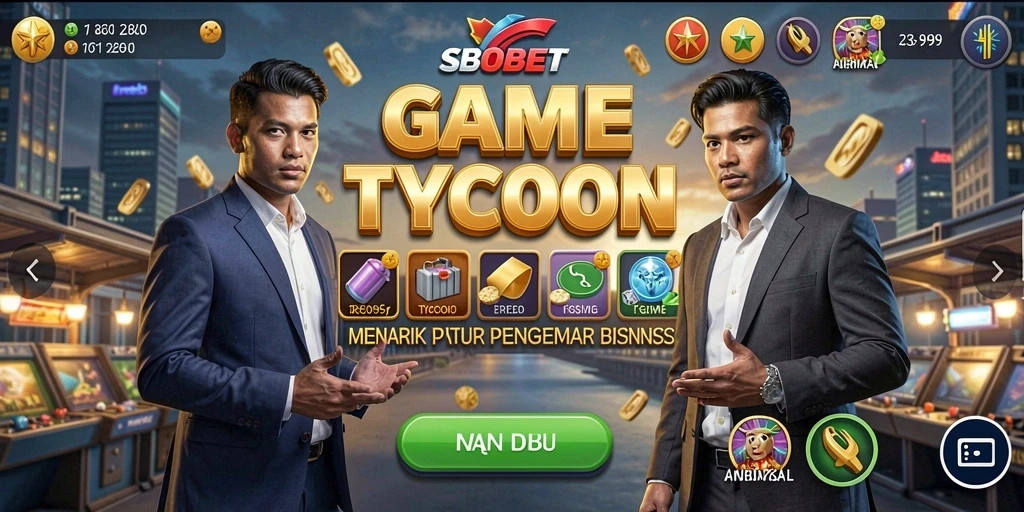 Tampilan gameplay <strong>SBOBET</strong> yang menarik dan penuh tantangan bisnis.