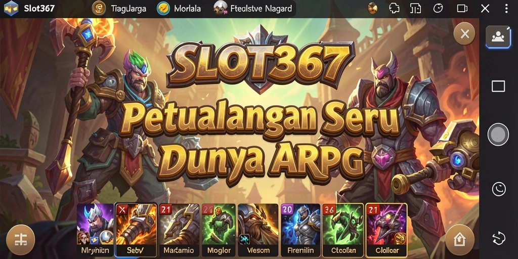 Tampilan gameplay mendebarkan dari SLOT367 yang menampilkan pertarungan seru.