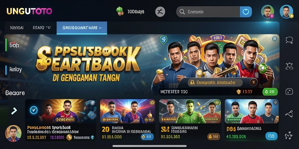 Tampilan menarik dari gameplay UNGUTOTO yang penuh aksi.